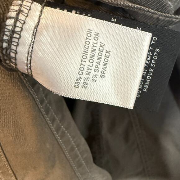 Kuhl Skirt Womens 8 Gray Canvas Utlity Flared Midi Pockets Outdoors Hiking - Picture 9 of 9